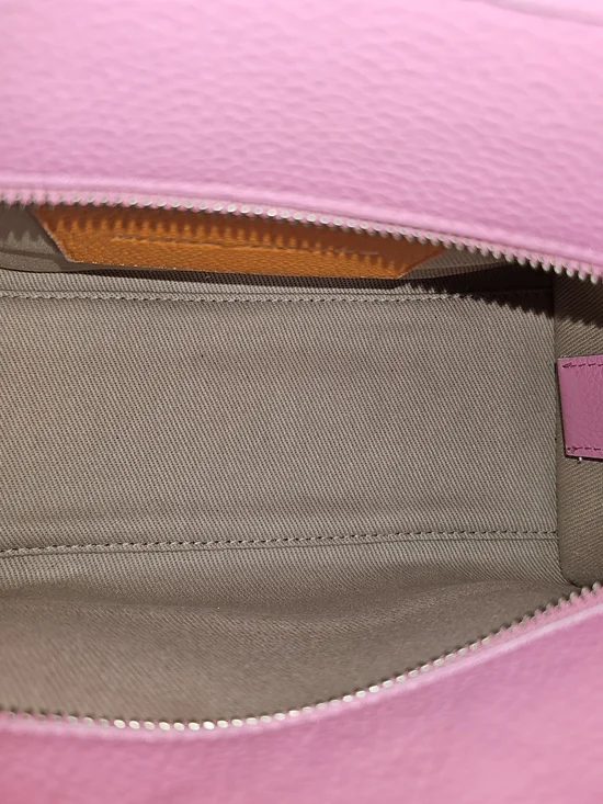Marc Jacobs Pink & Orange The Tote Bag – Leather Shoulder Tote - Picture 8 of 13